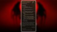Stats of Loyalty's Mantle (Image via Blizzard Entertainment)